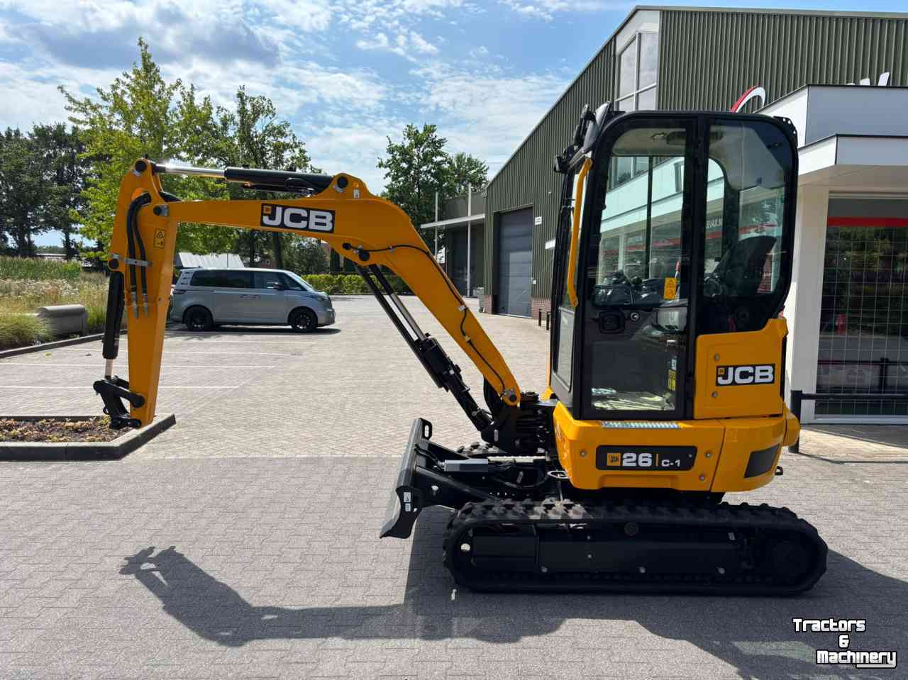 Mini-graver / Mini-graafmachine JCB 26C