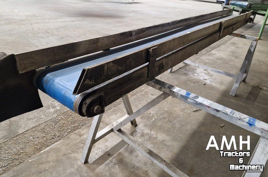 Transportband  4200X370 TRANSPORTBAND VLAKKE BAND FLAT BELT CONVEYOR BELT FLACHBAND FÖRDERBAND