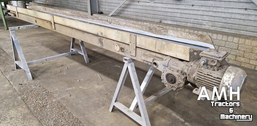 Transportband  4200X370 TRANSPORTBAND VLAKKE BAND FLAT BELT CONVEYOR BELT FLACHBAND FÖRDERBAND