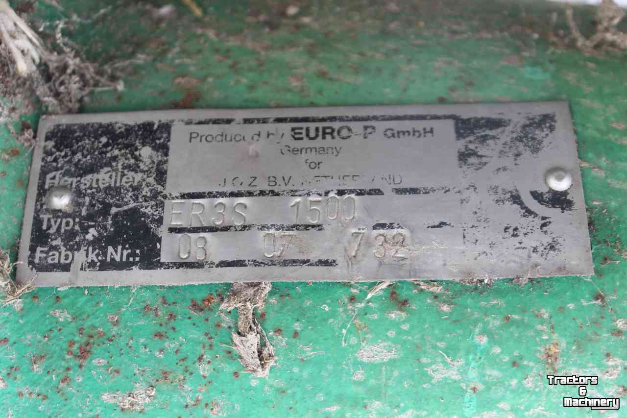 Mestpomp JOZ ER3S 1500 staande mestpomp staand model Euro-P mestpomp