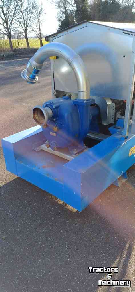 Stationare motor/pomp set Cogem 180m3 bij 3 bar