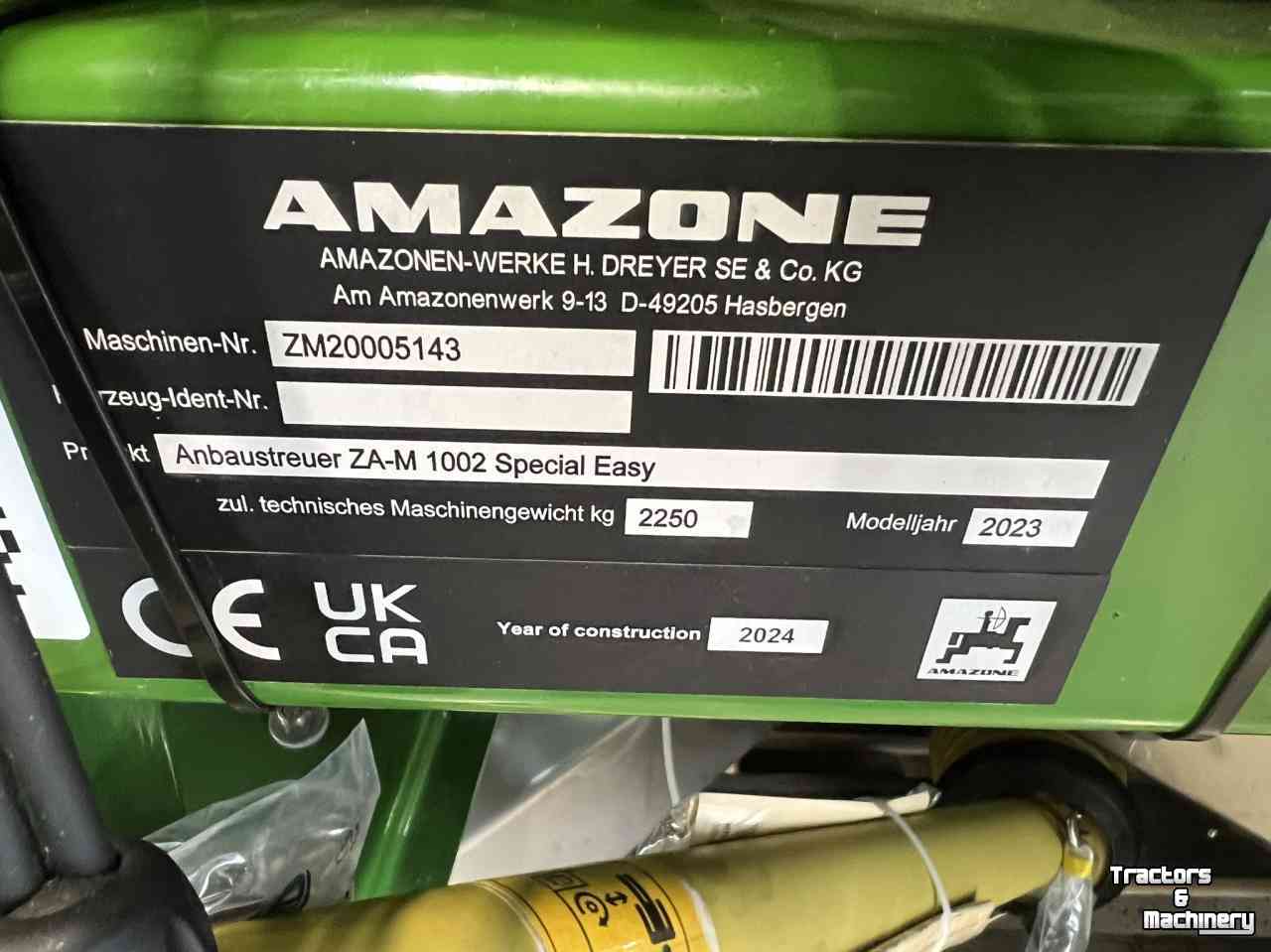 Kunstmeststrooier Amazone ZA-M 1002 Special Easy