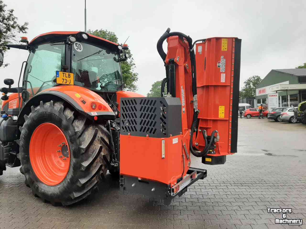 Maaiarm met klepelmaaier Boxer Frontier 520-200 klepelmaaier - klepelmaaierarm