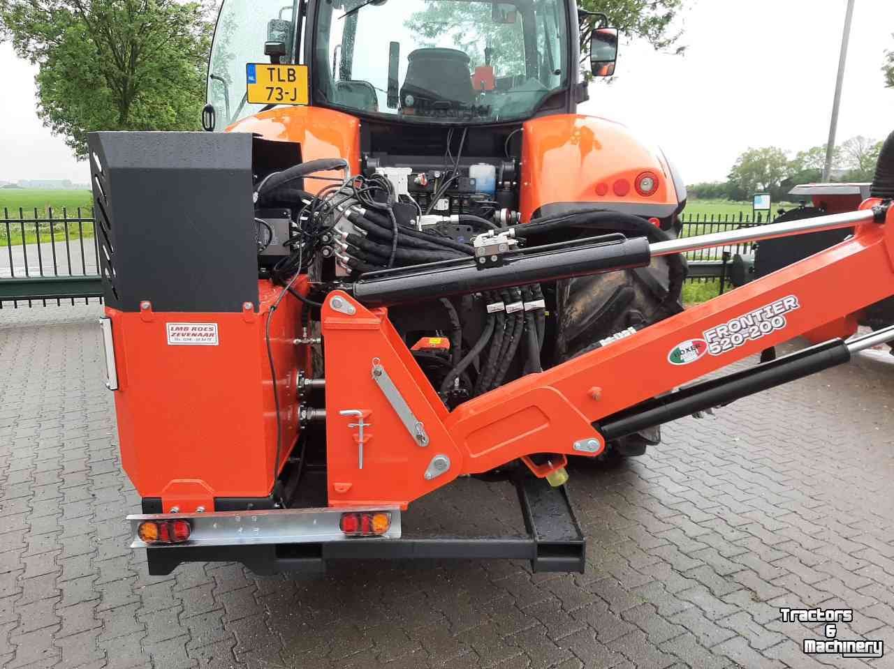 Maaiarm met klepelmaaier Boxer Frontier 520-200 klepelmaaier - klepelmaaierarm