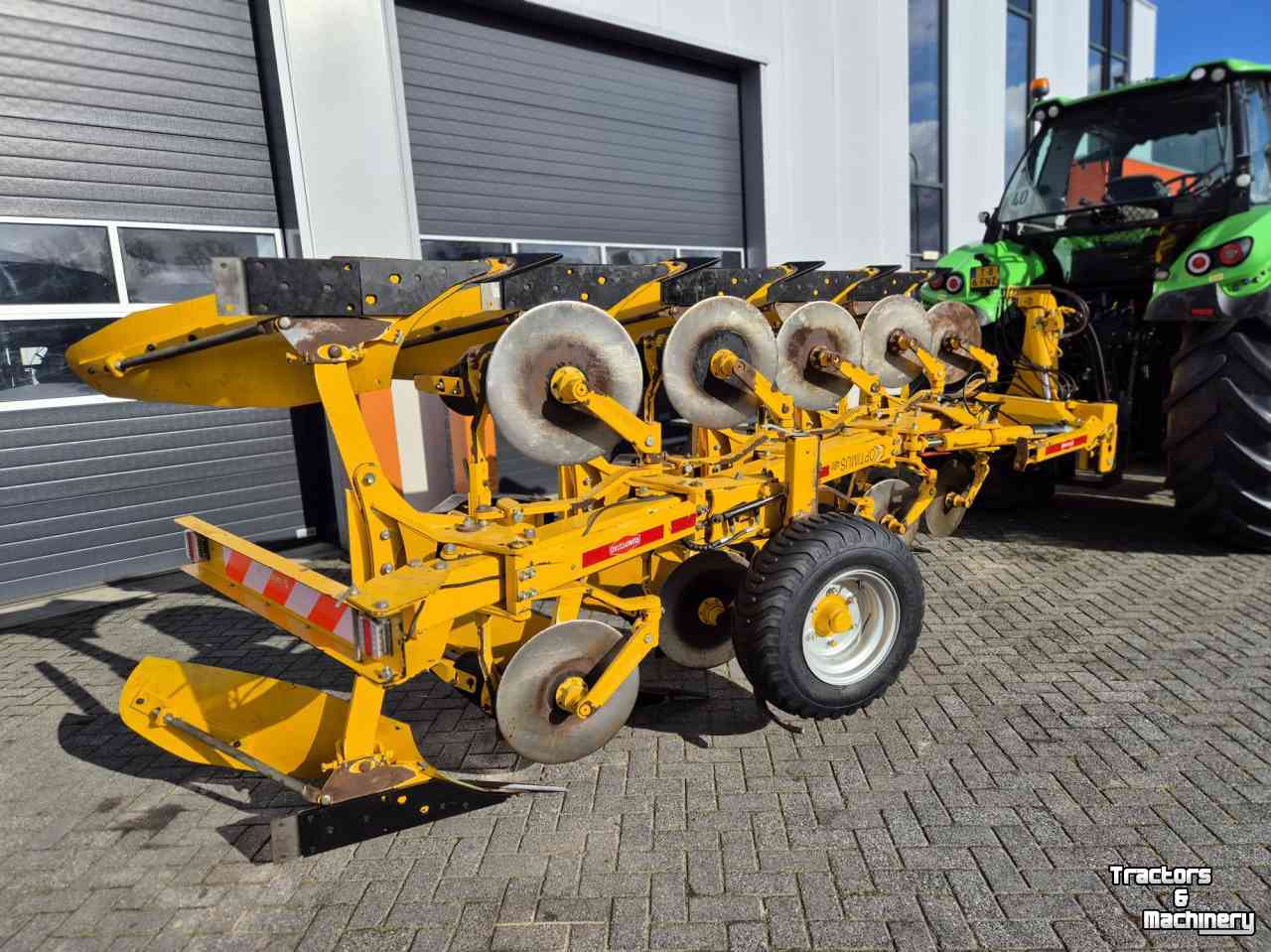 Ploegen Rumptstad Optimus 480 5 schaar wentelploeg