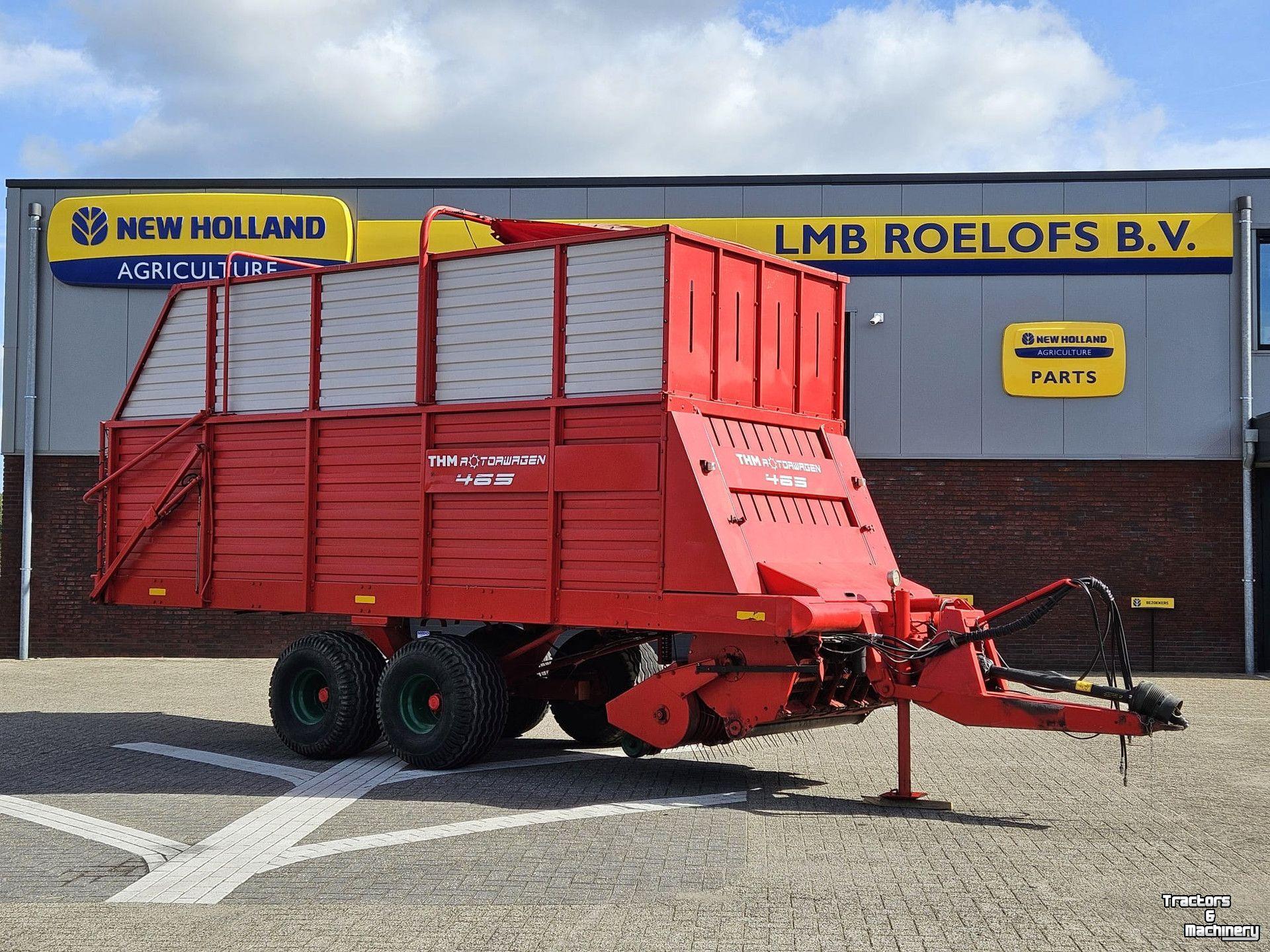Silagewagen Kverneland TA 465 Taarup 465 met THM rotor