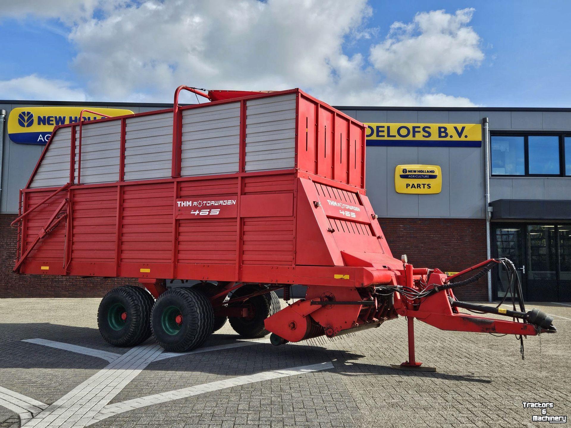 Silagewagen Kverneland TA 465 Taarup 465 met THM rotor