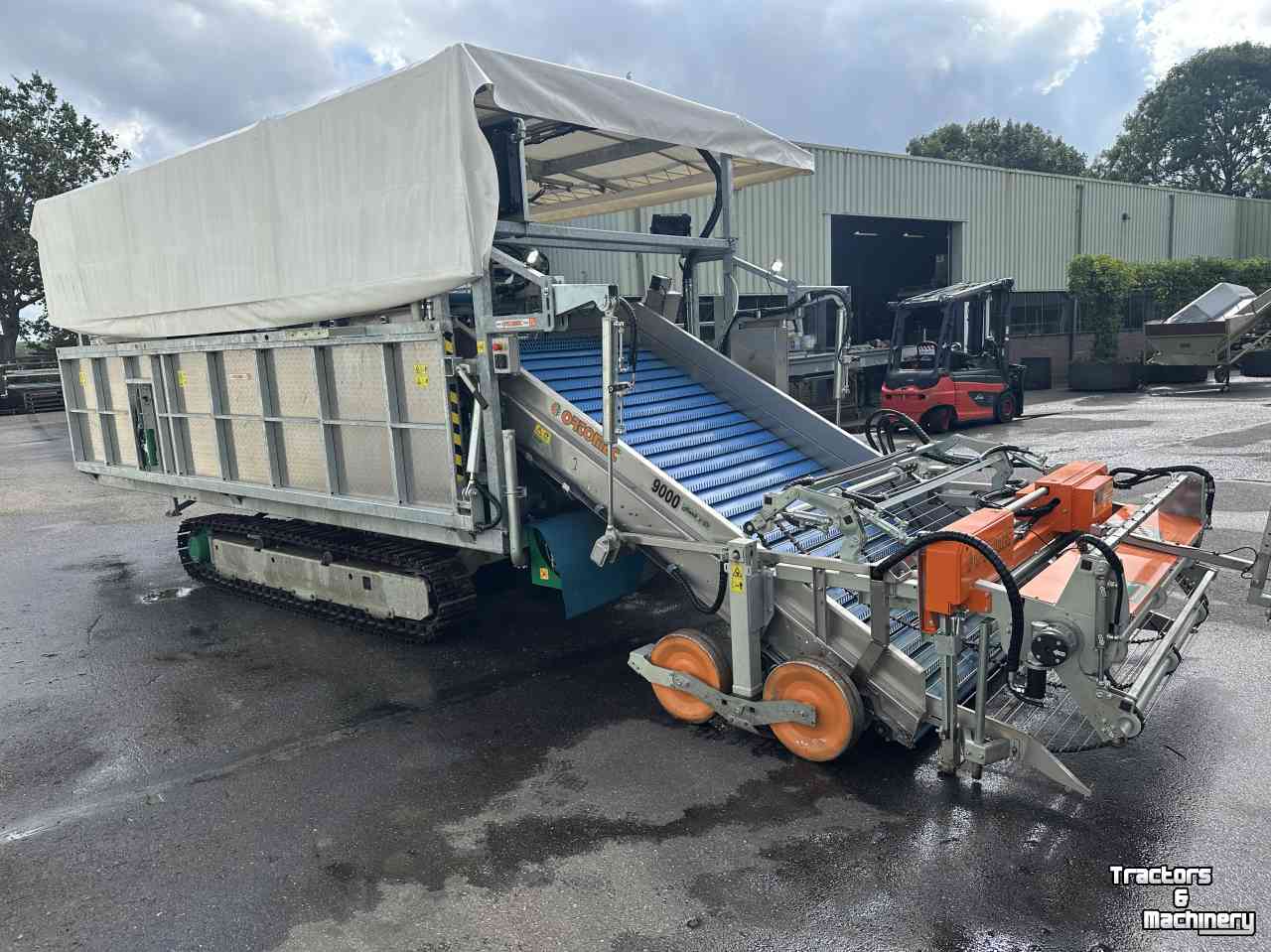 Sla-oogstmachine Ortomec Herbex 9000 sla-oogstmachine