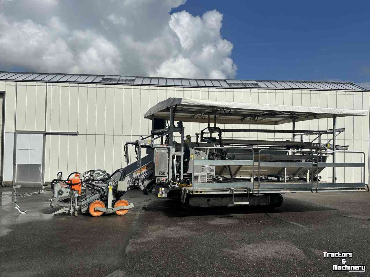 Sla-oogstmachine Ortomec Herbex 9000 sla-oogstmachine