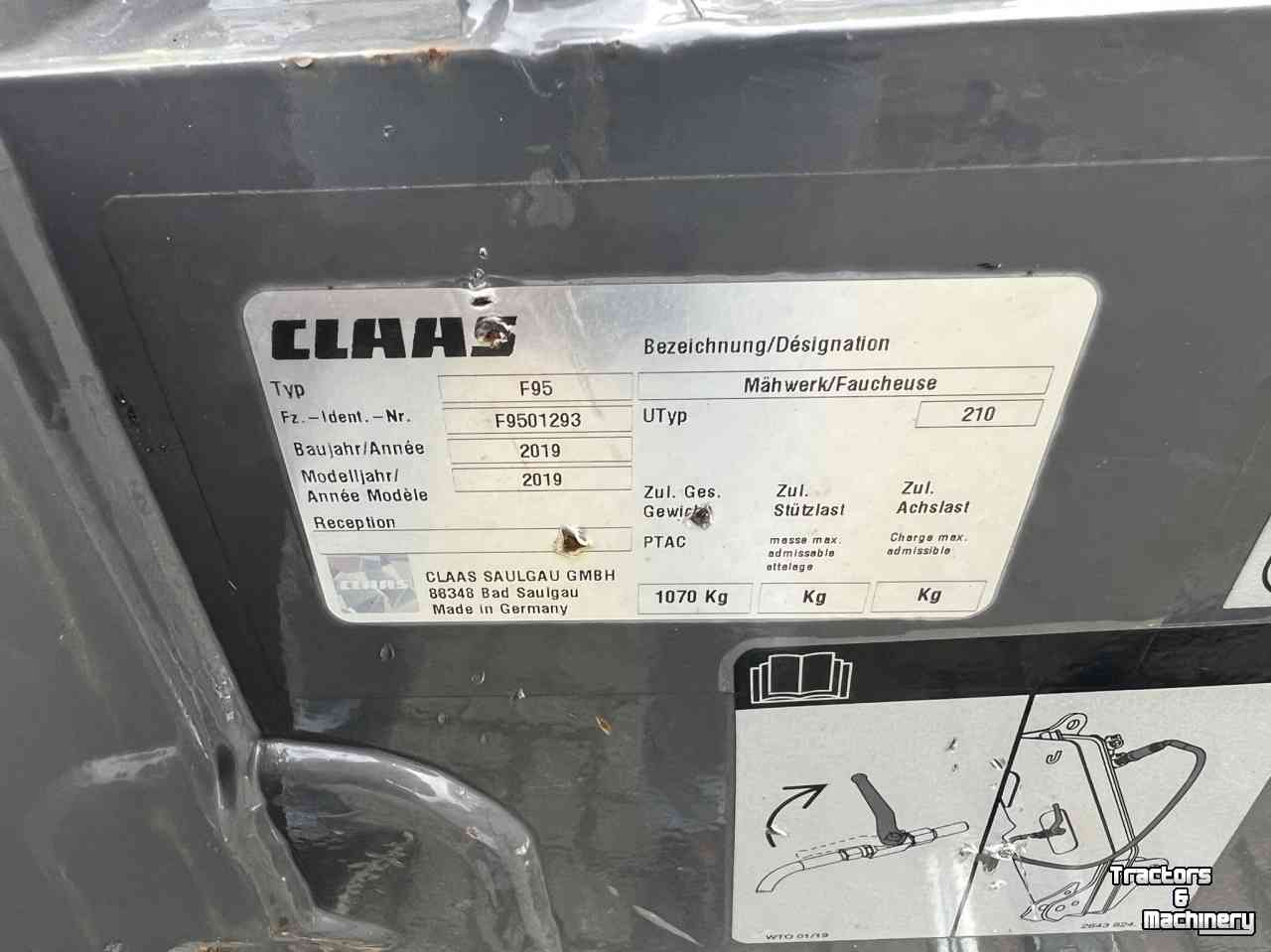 Maaier Claas Disco 3200F Move