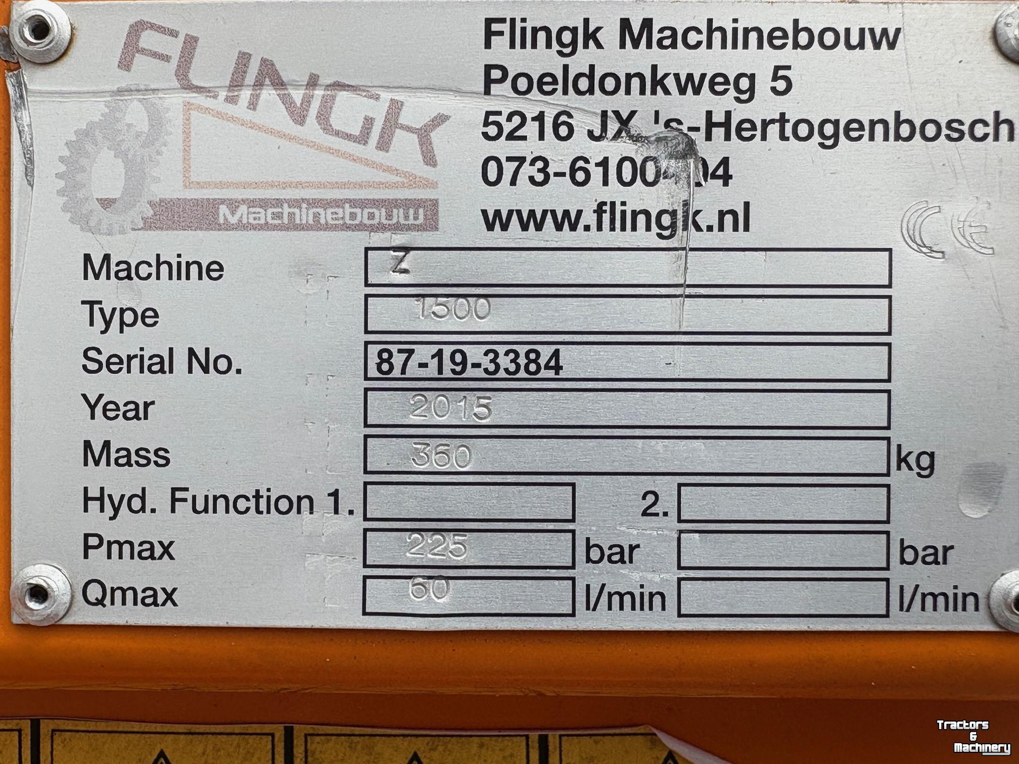 Stroverdeler / Stroblazer Flingk Z1500 instrooibak
