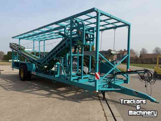 Kool-oogstmachine Deman Oogstwagen