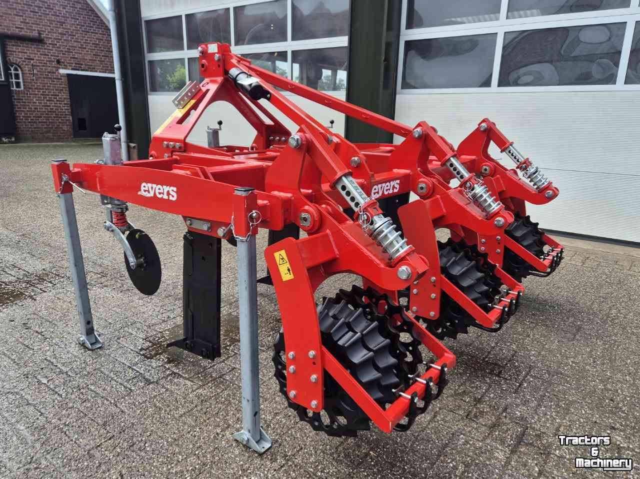 Woeler / Diepwoeler / Voorzetwoeler Evers WBG-3 graslandwoeler beluchter demo
