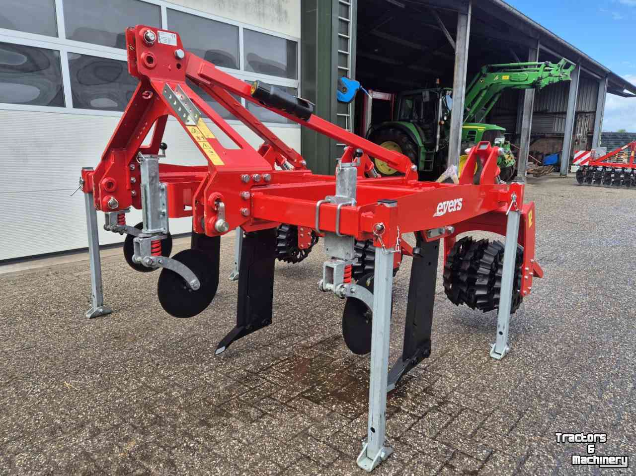 Woeler / Diepwoeler / Voorzetwoeler Evers WBG-3 graslandwoeler beluchter demo