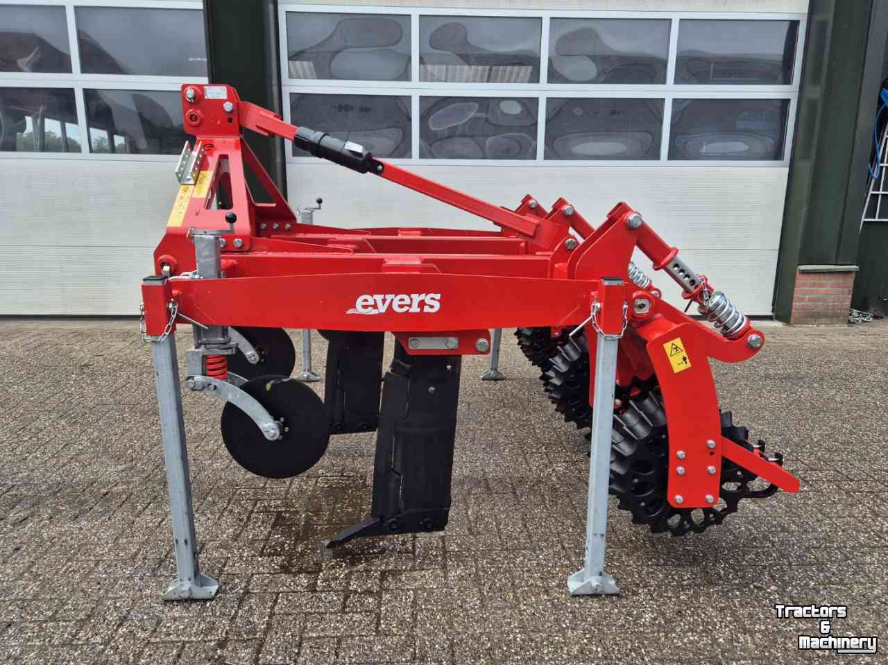 Woeler / Diepwoeler / Voorzetwoeler Evers WBG-3 graslandwoeler beluchter demo