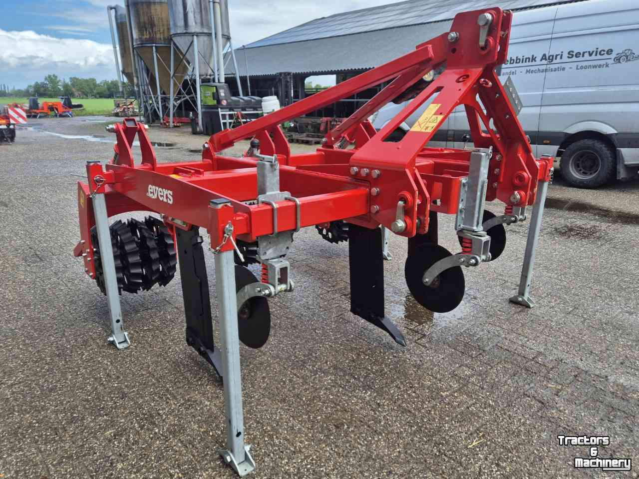 Woeler / Diepwoeler / Voorzetwoeler Evers WBG-3 graslandwoeler beluchter demo