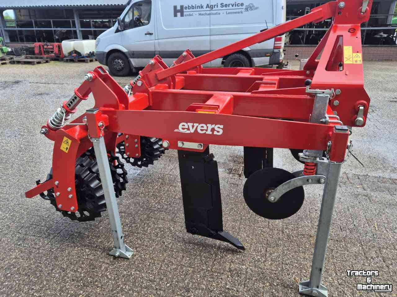 Woeler / Diepwoeler / Voorzetwoeler Evers WBG-3 graslandwoeler beluchter demo