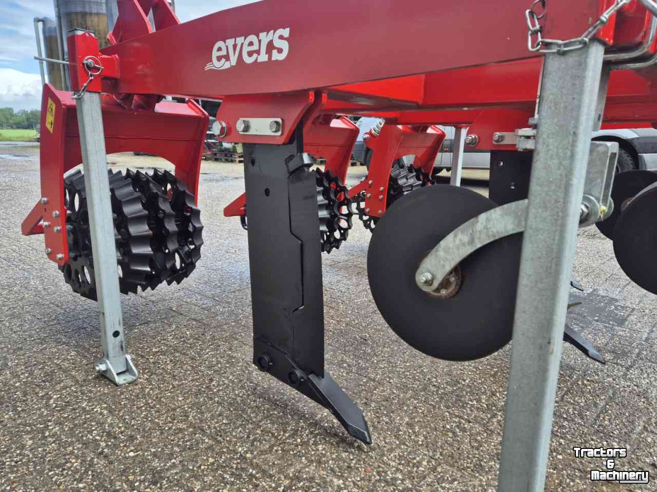 Woeler / Diepwoeler / Voorzetwoeler Evers WBG-3 graslandwoeler beluchter demo