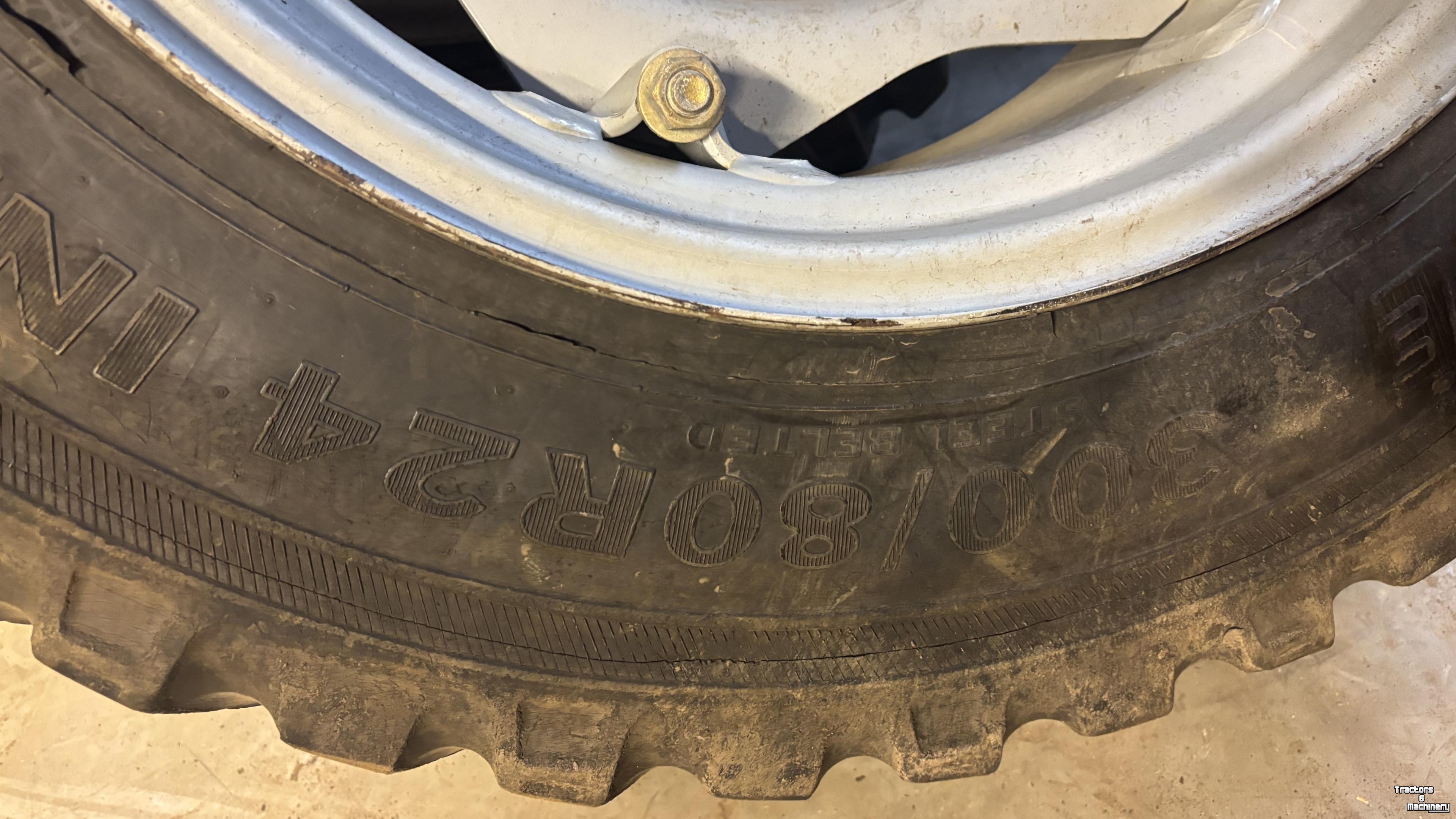 Wielen, Banden, Velgen & Afstandsringen Alliance ALLIANCE 300/80R24 WIELEN