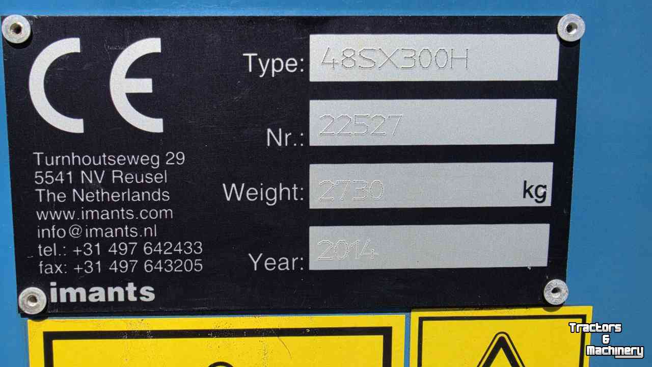 Spitmachine Imants 48SX300H