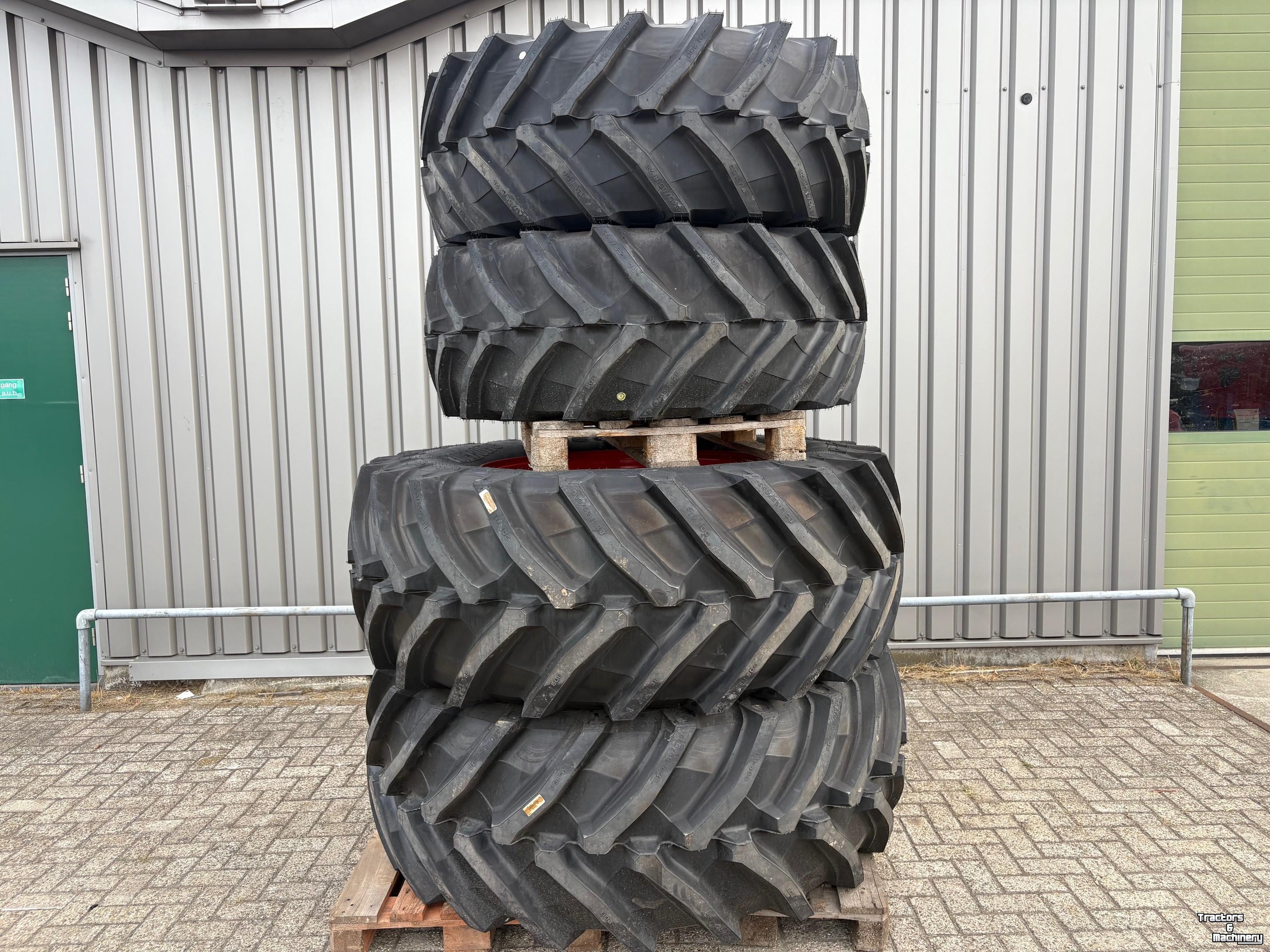 Wielen, Banden, Velgen & Afstandsringen Trelleborg 540/65R28 + 650/65R38