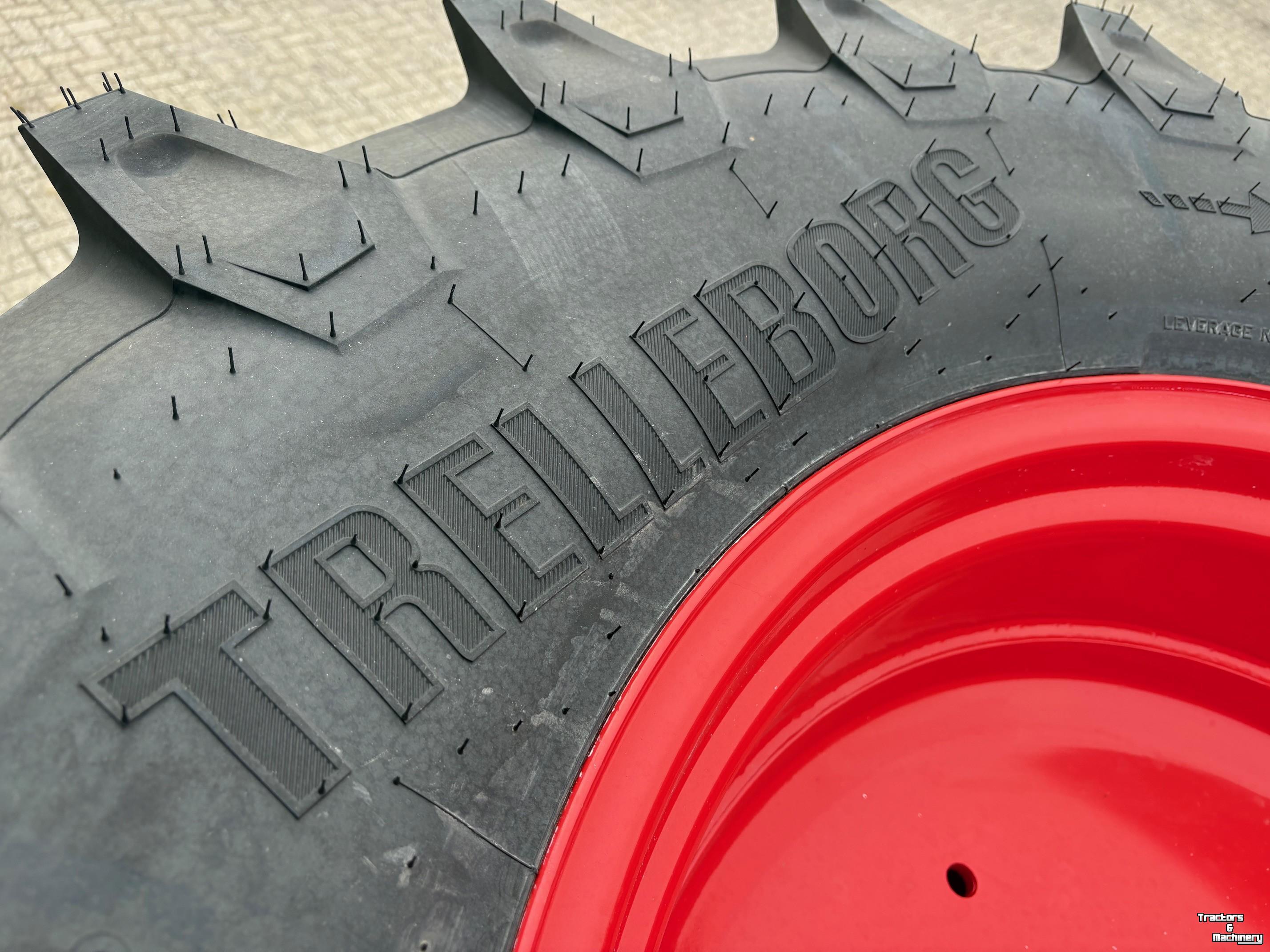 Wielen, Banden, Velgen & Afstandsringen Trelleborg Trelleborg 540/65R28 NEW 100% + Trelleborg 650/65R38 NEW 100%