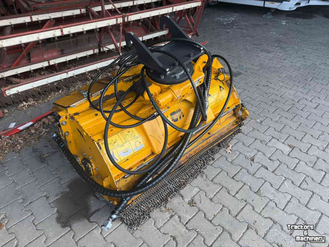 Klepelmaaier Herder KMUQ 130 vijzelbak klepelmaaier