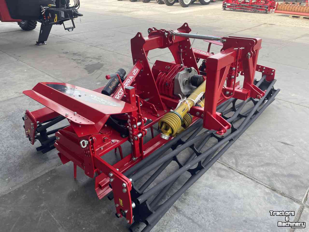 Rotorkopeg Tulip 302/25 front kopeg met v-rol voor en achter