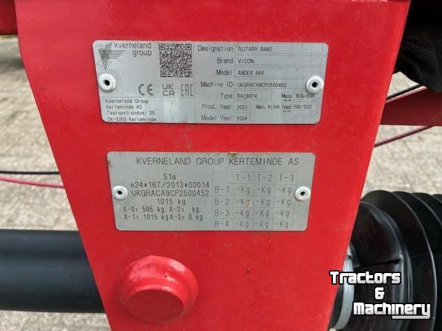 Rugger / Hark / Zwadhark Vicon Vicon Andex 644 hark
