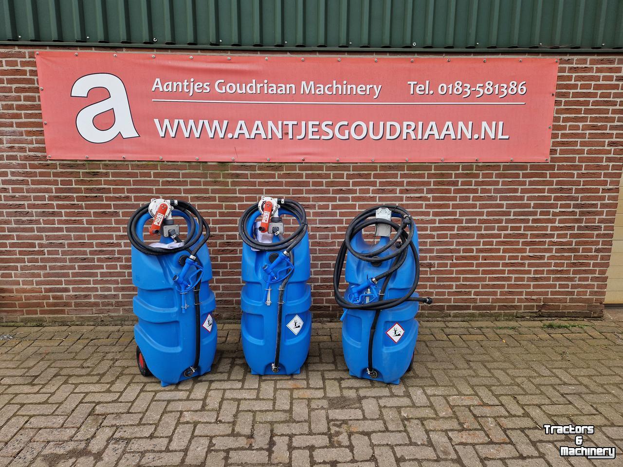 Brandstoftank / Vloeistoftank  Mobiele kunststof tank voor AdBlue