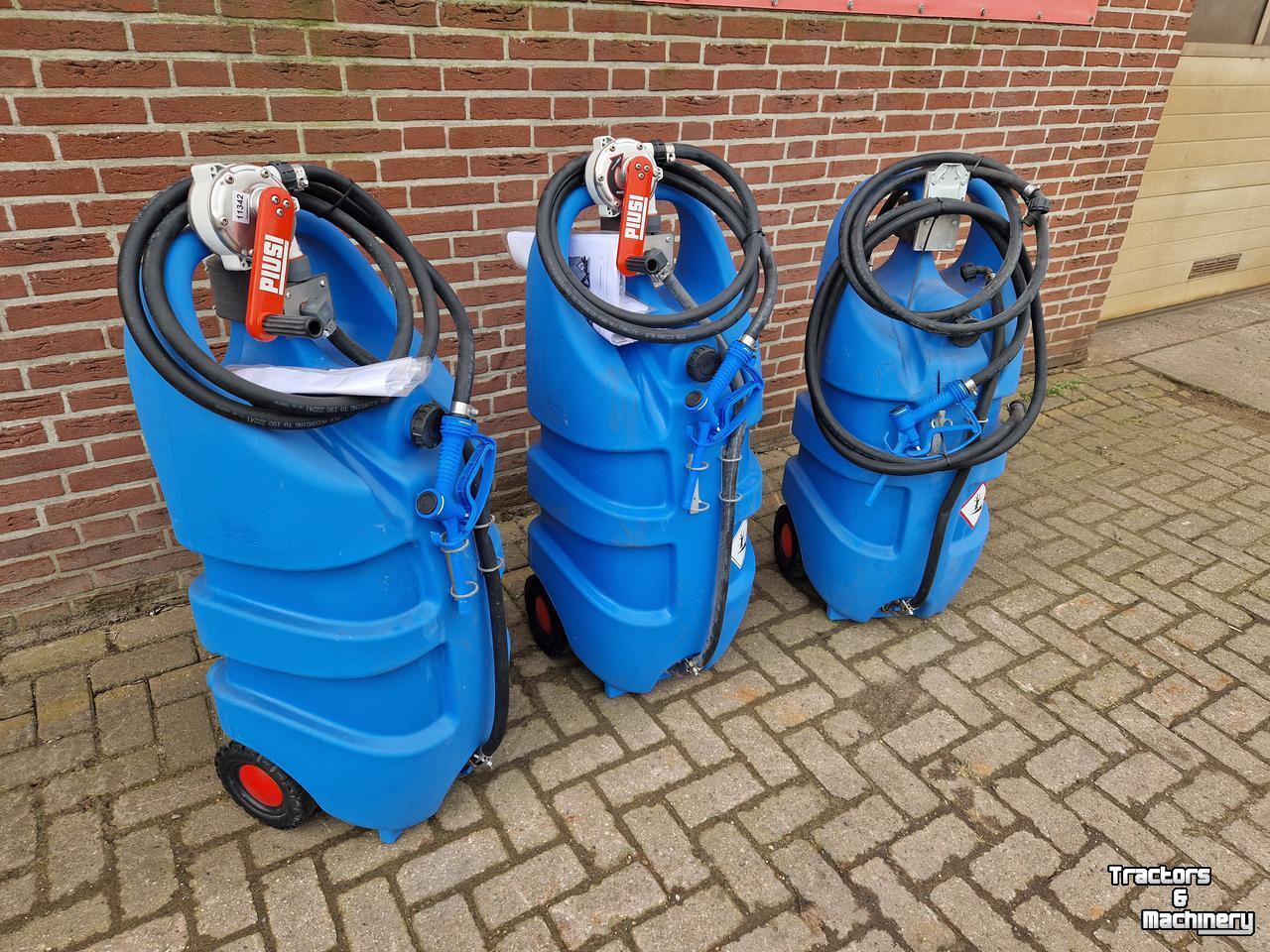 Brandstoftank / Vloeistoftank  Mobiele kunststof tank voor AdBlue