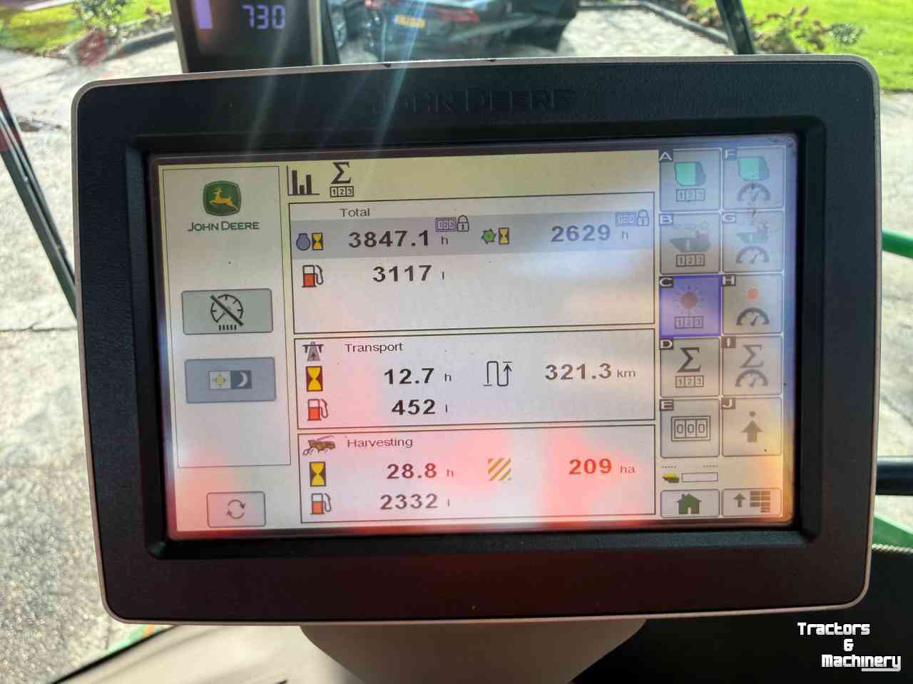 Veldhakselaar John Deere 8600 40 KM Korrelkneuzer Airco 4 WD Harvester Claas