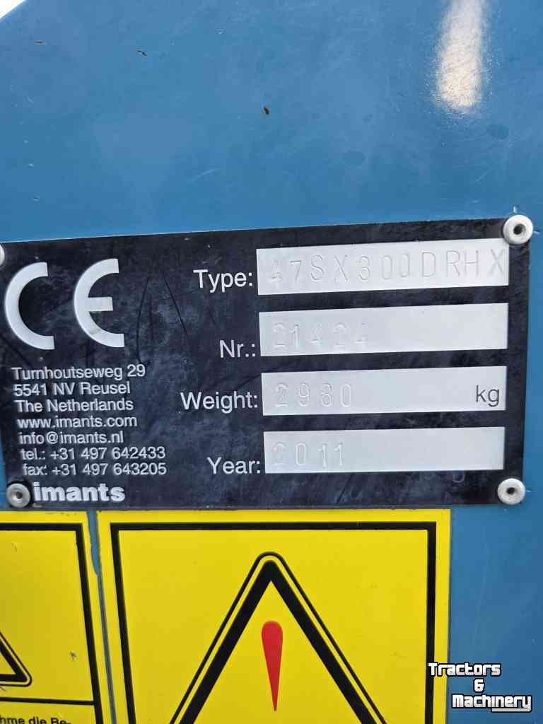 Spitmachine Imants 47SX300DRH X