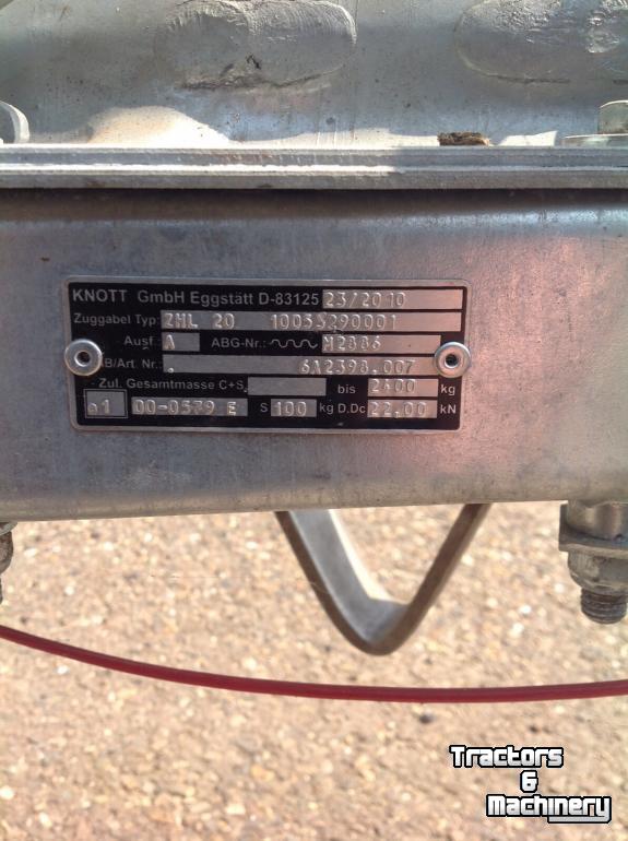Auto-aanhangwagen t/m 3500 Kg Gerlsma 125×250 geremd