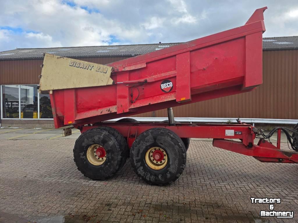 Kipper / Kiepwagen / Landbouwkipper Beco Gigant 200