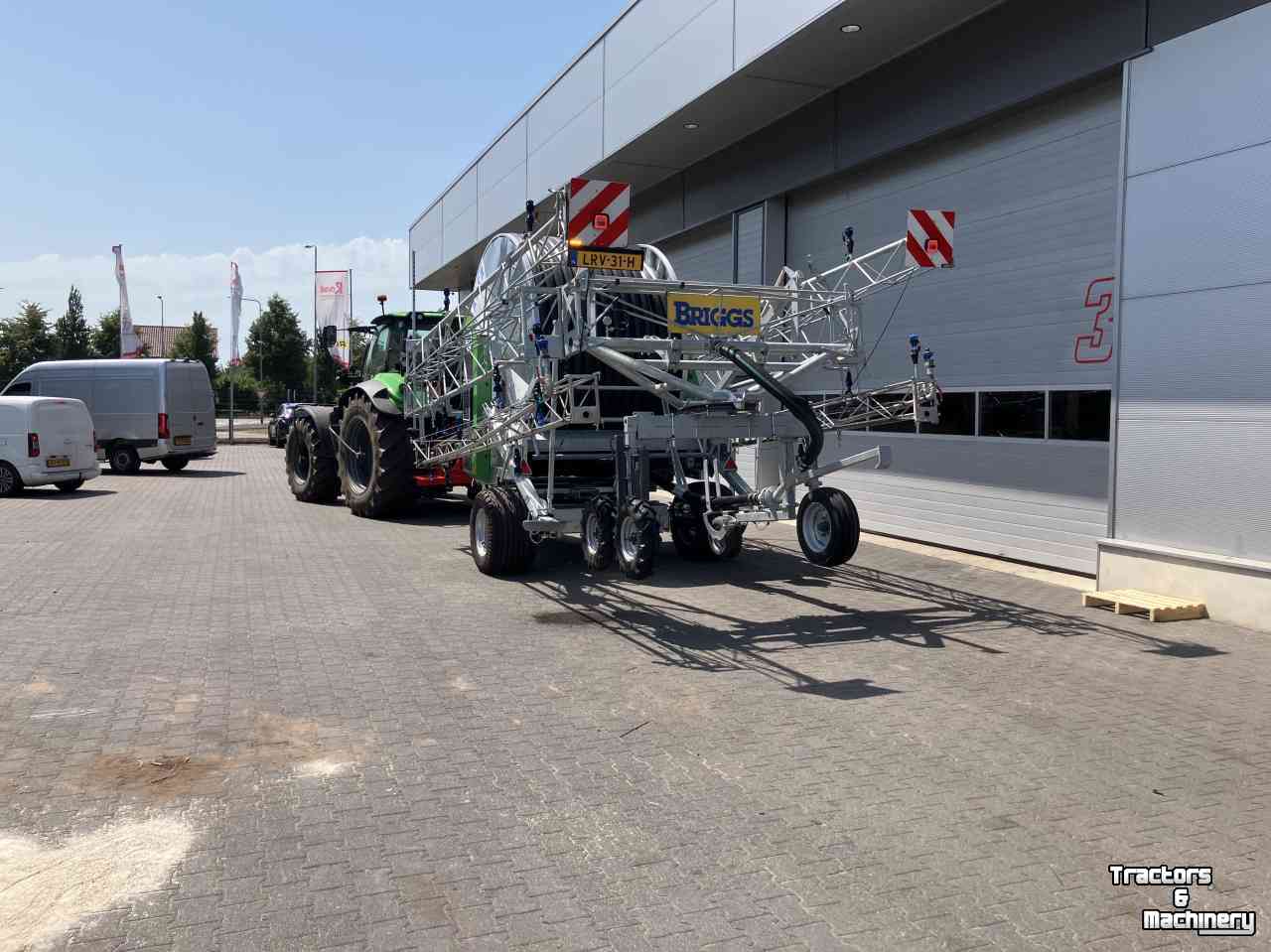 Beregeningshaspel Bauer E400 120-490 icm Briggs R46/46