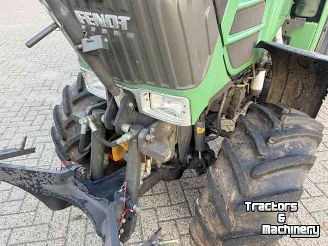 Smalspoor tractor Fendt 208v, geveerde vooras, fronthef en pto