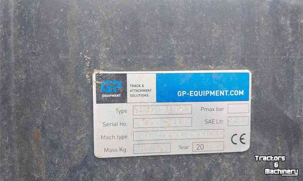 Graafbakken GP GP Equipment compleet bakkenset CW05 JCB 35Z