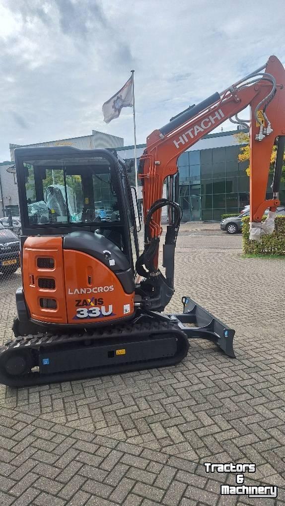 Mini-graver / Mini-graafmachine Hitachi ZX 33 U-6