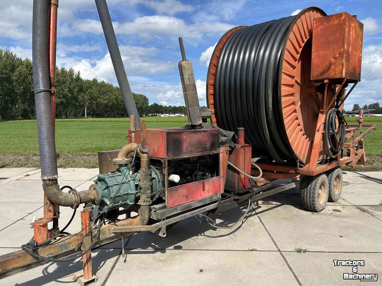 Beregeningshaspel Faber MPC 110-300 met Deutz moter