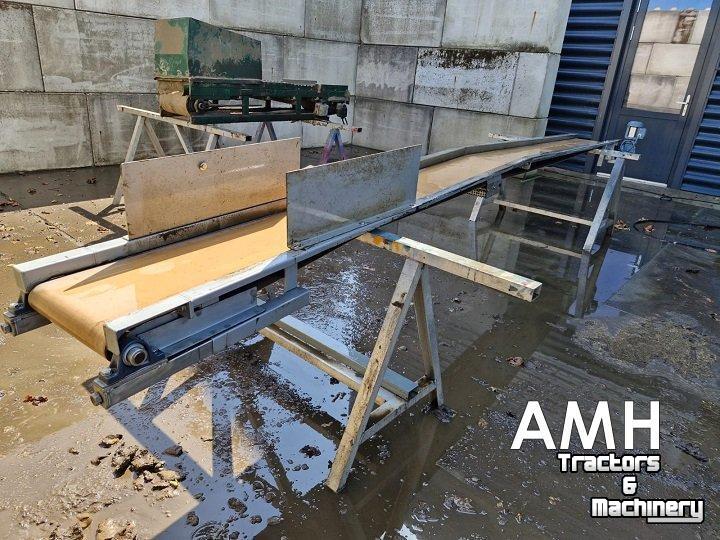 Transportband  Vlakke band 5250X350 TRANSPORTBAND VLAKKE BAND FLAT BELT CONVEYOR BELT FLACHBAND FÖRDERBAND