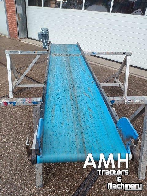 Transportband  Vlakke band 2400x500 TRANSPORTBAND VLAKKE BAND FLAT BELT CONVEYOR BELT FLACHBAND FÖRDERBAND