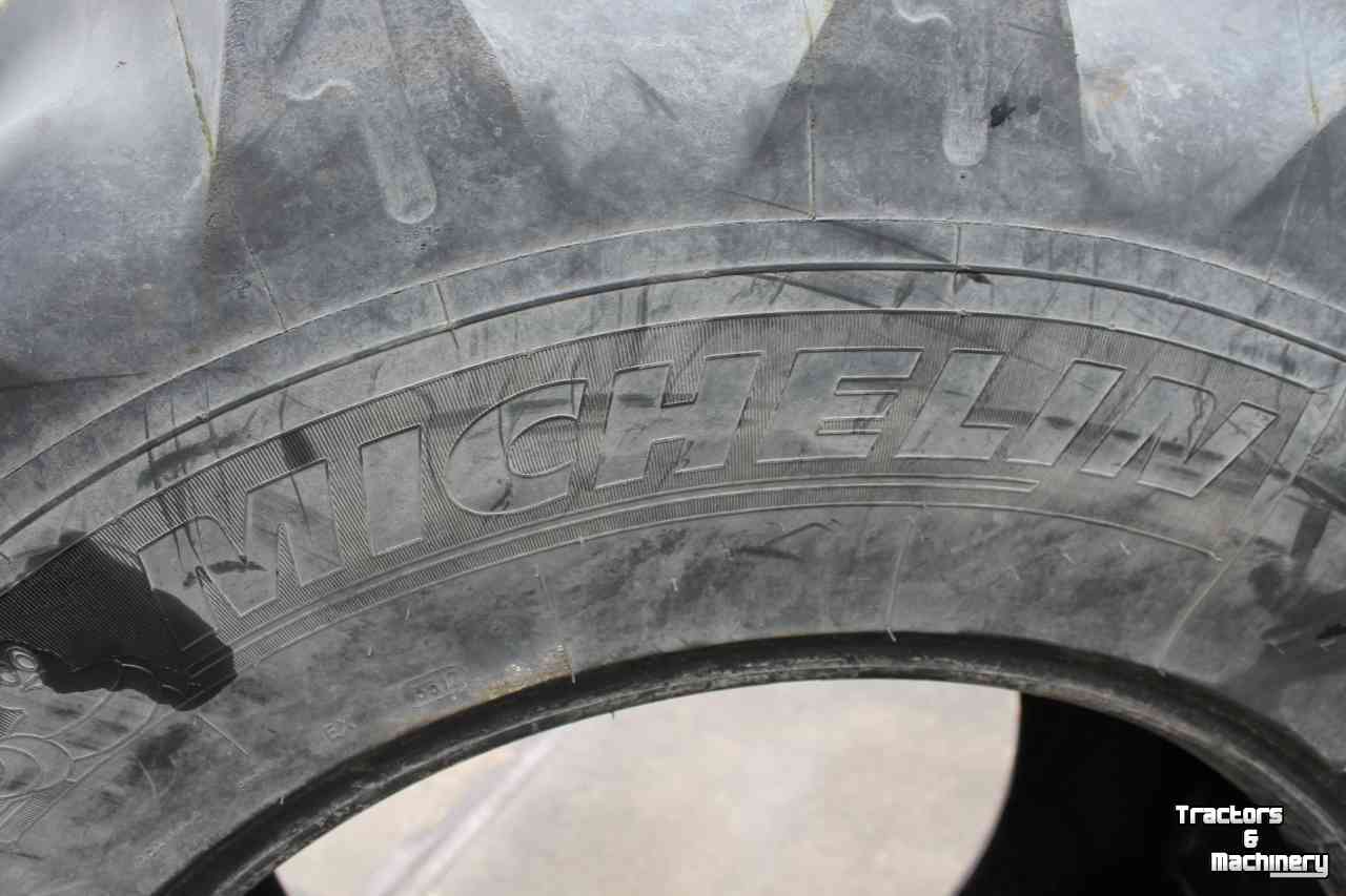 Wielen, Banden, Velgen & Afstandsringen Michelin VF 600/60R28 Xeobib voorband trekkerband tractorprofiel