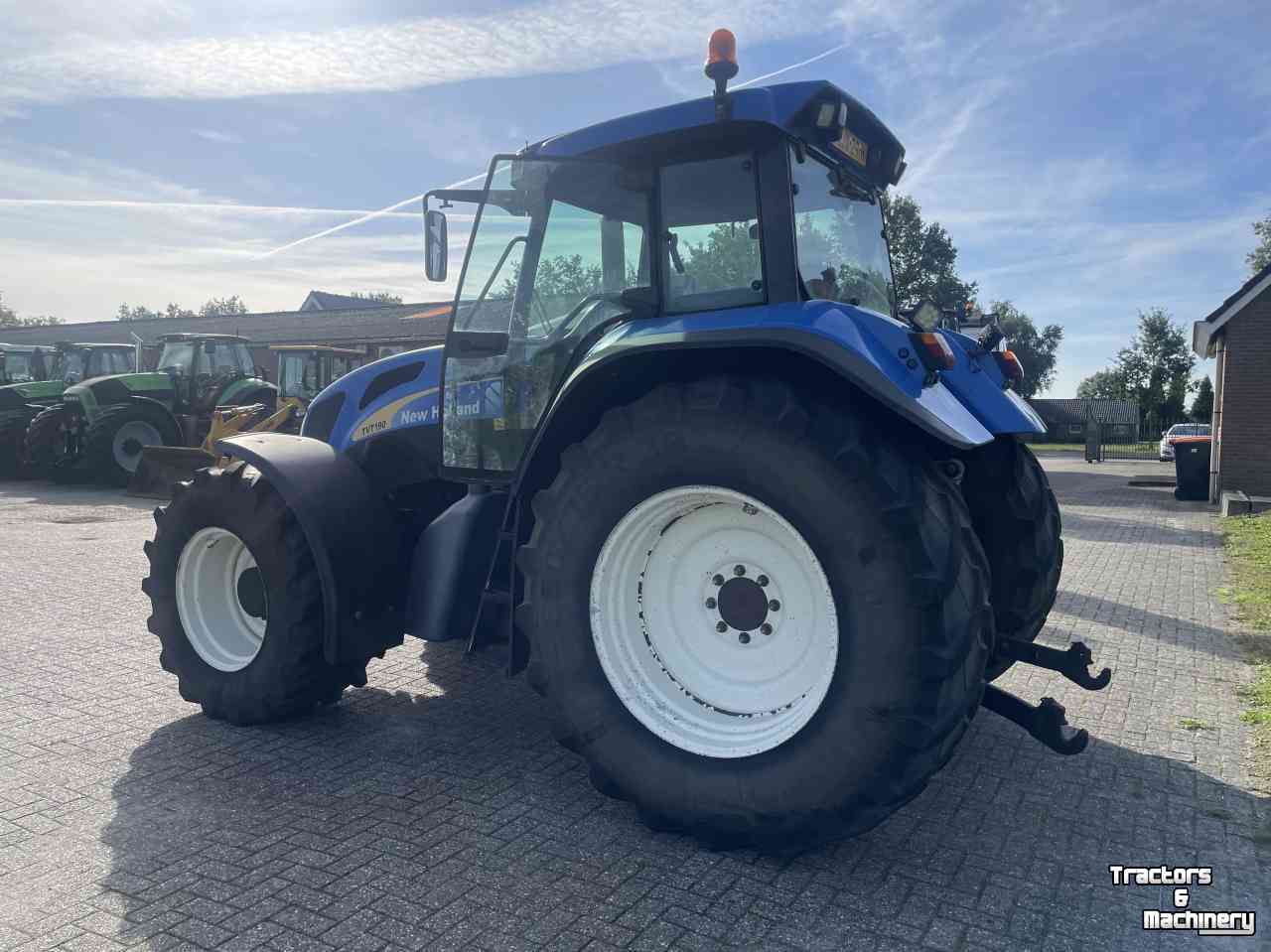 Tractor / Trekker New Holland TVT 190 Vario airco fronthef + frontpto