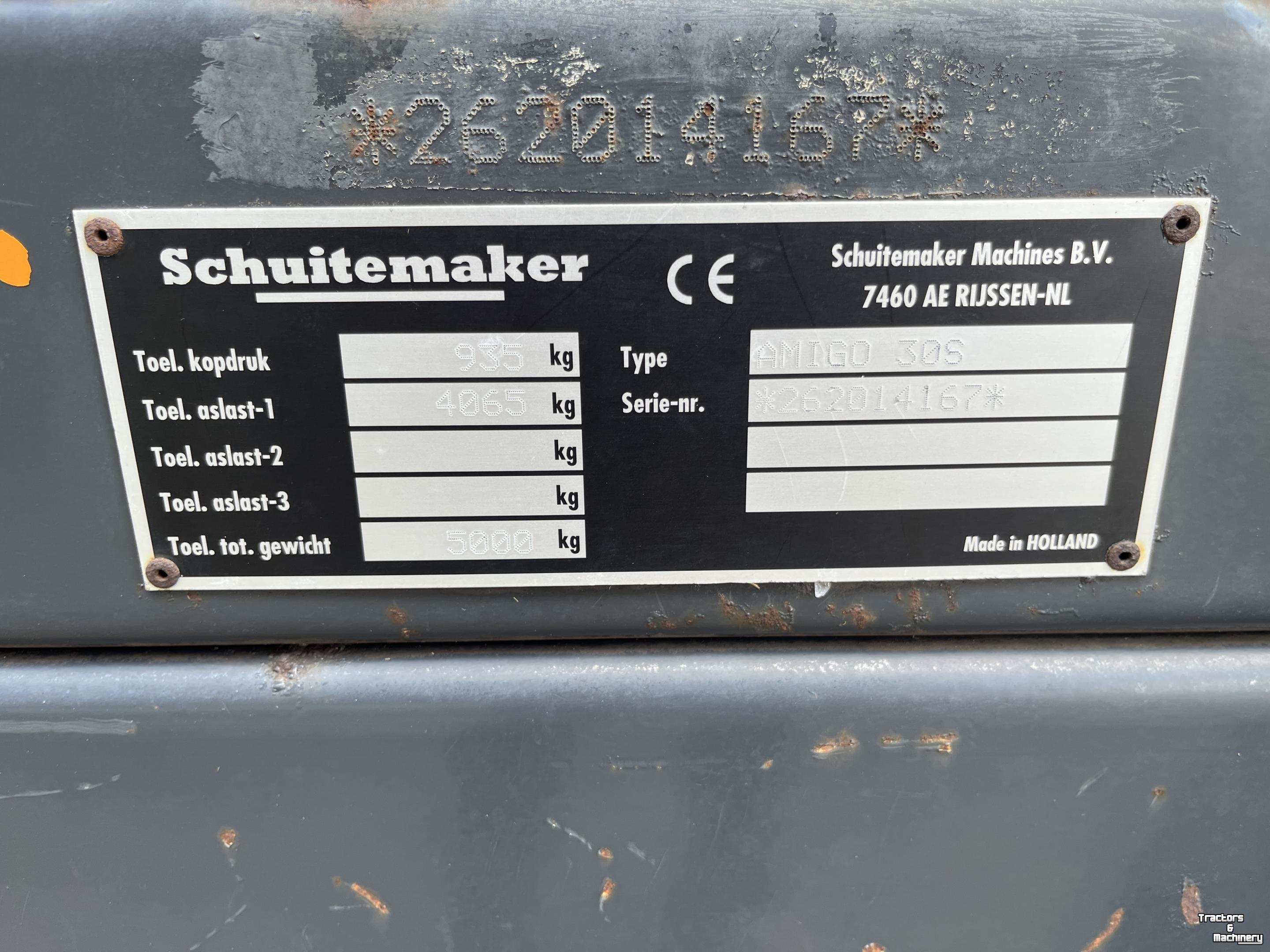 Blokkendoseerwagen Schuitemaker 30S