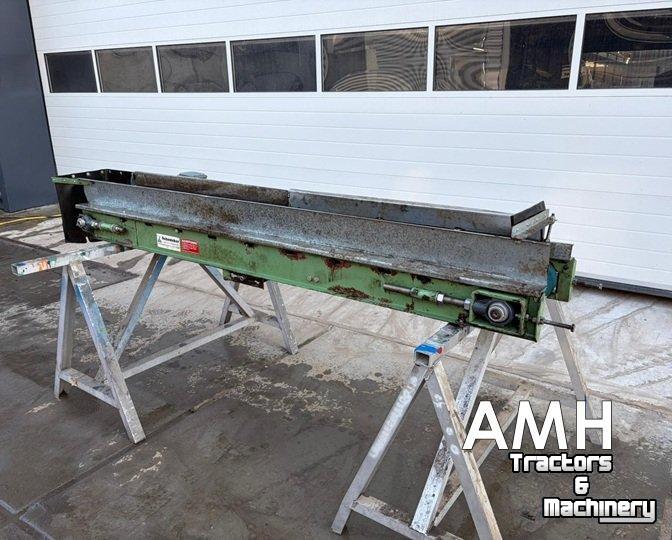 Transportband Schomaker 2160X310 TRANSPORTBAND VLAKKE BAND FLAT BELT CONVEYOR BELT FLACHBAND FÖRDERBAND