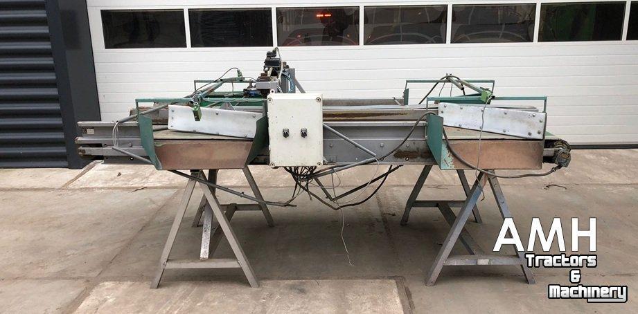 Transportband  Afschuifband 2950X500 Dubbele afschuifband, Doppel-Austrageband,