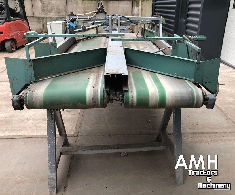 Transportband  Afschuifband 2950X500 Dubbele afschuifband, Doppel-Austrageband,