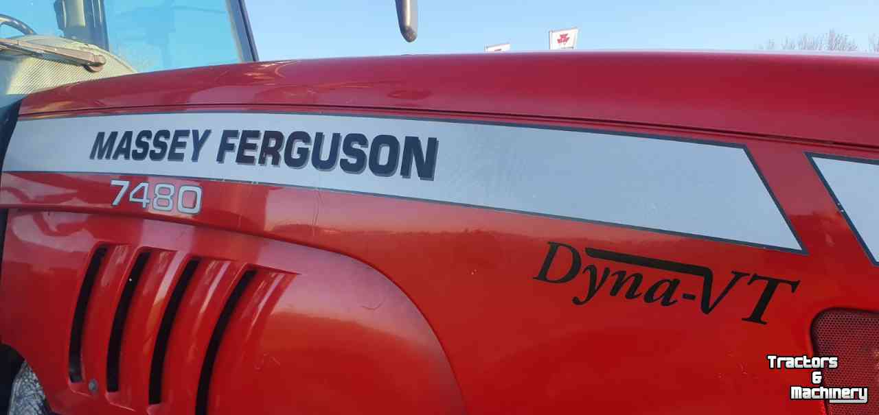 Traktoren Massey Ferguson 7480 Tier III SISU