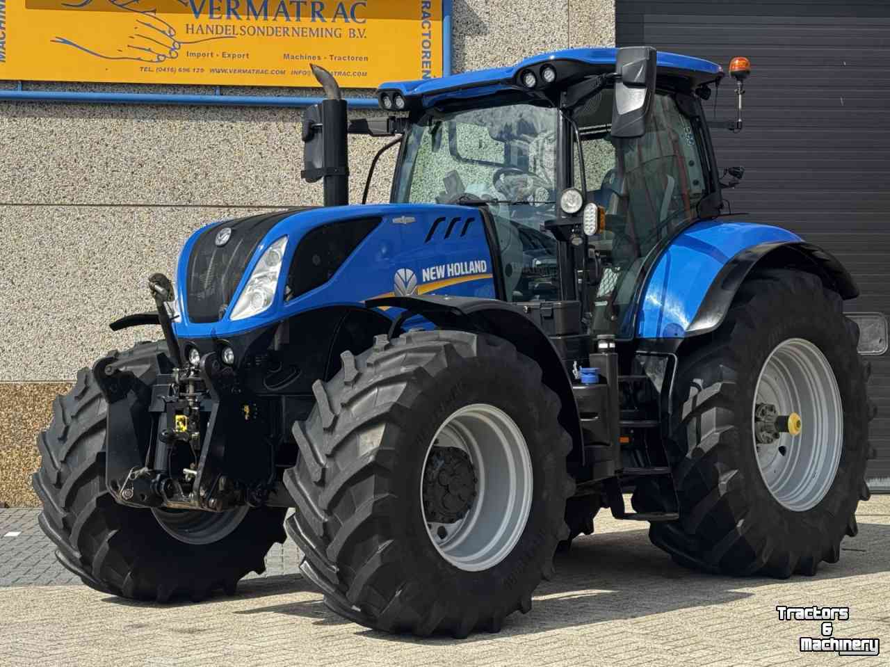Tractor / Trekker New Holland T7.270AC Stage V Fronthef +pto Lucht  GPS  4407u